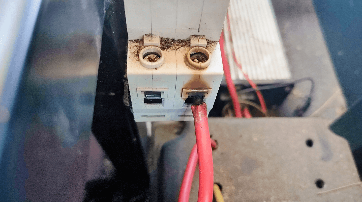 termomagnética vieja